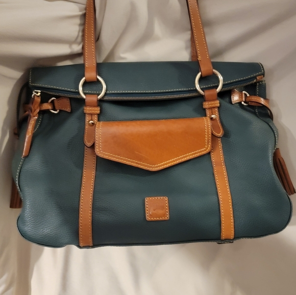 Dooney and Bourke large Florentine leather bag. - Picture 1 of 15